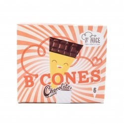 Glaces Bcones chocolat x6