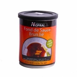 Fond de sauce brun lié