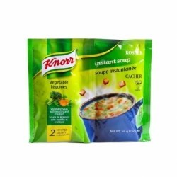 Soupe instantanée Knorr aux légumes