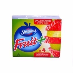 Compote pomme fraise en gourde