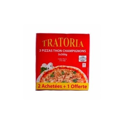 Pizza x3 tratoria thon