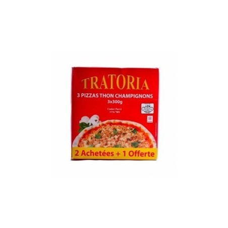 Pizza x3 tratoria thon